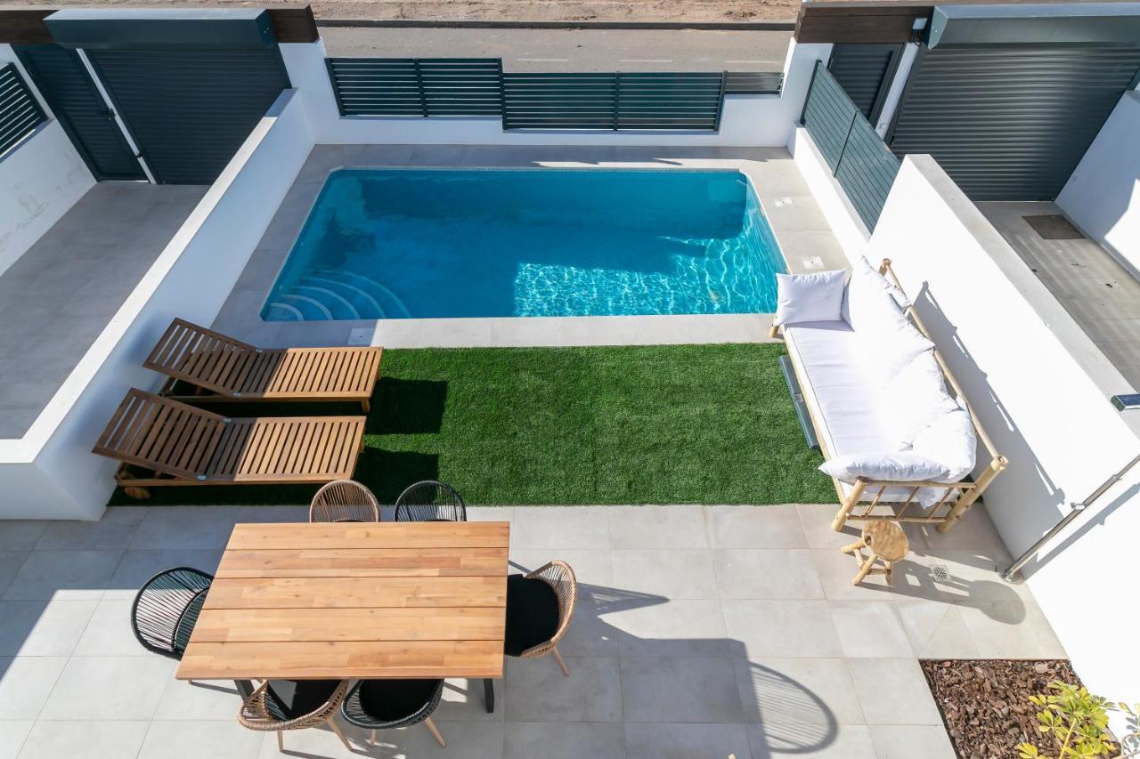 Casa De Cristal - Beautiful Villa With Private Pool, 350M From Beach, Astonishing Views Mar de Cristal Ngoại thất bức ảnh