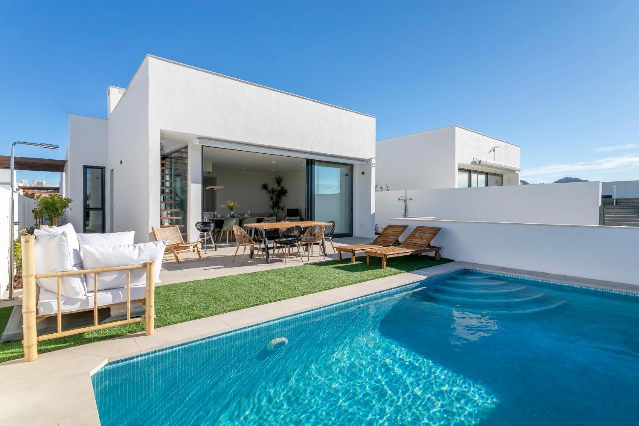 Casa De Cristal - Beautiful Villa With Private Pool, 350M From Beach, Astonishing Views Mar de Cristal Ngoại thất bức ảnh